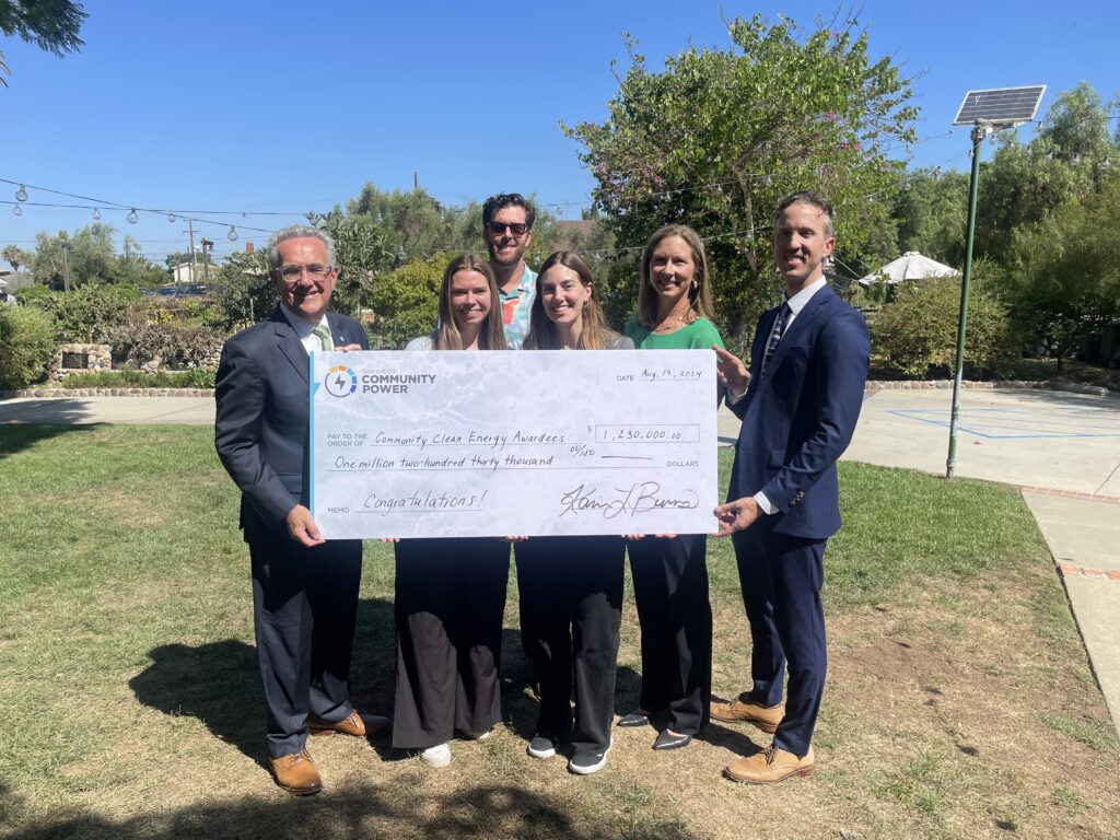 San Diego Community Power, San Diego Foundation, Calpine Award Over $1.2 Million in Grants to Local Clean Energy Projects